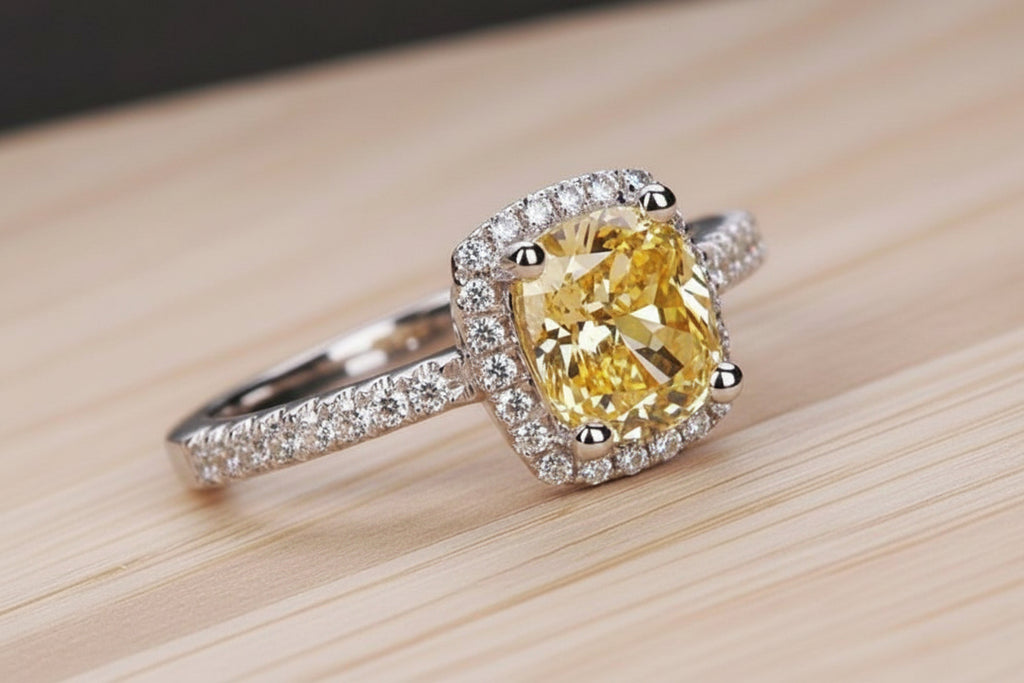 “Trendy White Gold Engagement Rings for Women - Bridal Wedding Jewellery”