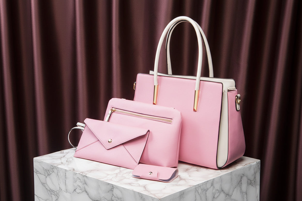 Women luxurious premium quality European Style Large Handbag