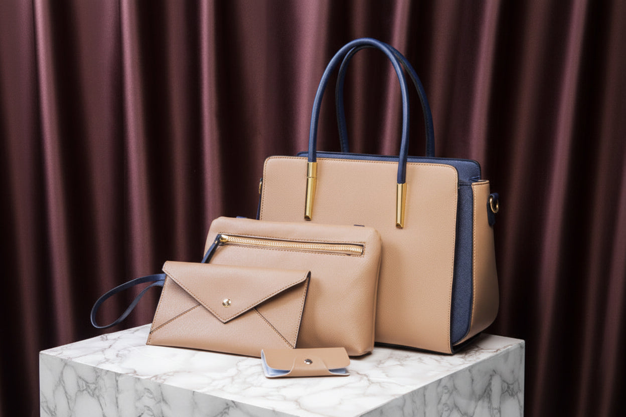 Women luxurious premium quality European Style Large Handbag