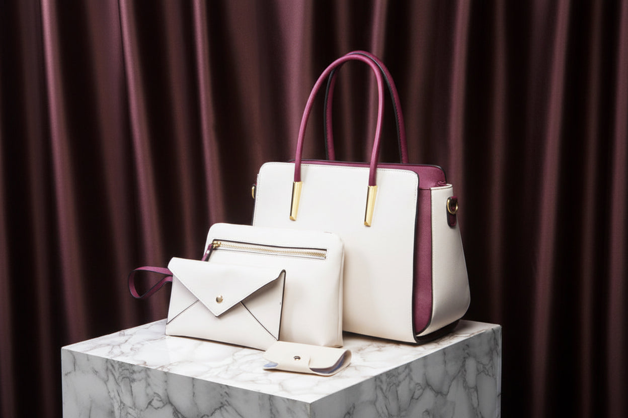 Women luxurious premium quality European Style Large Handbag