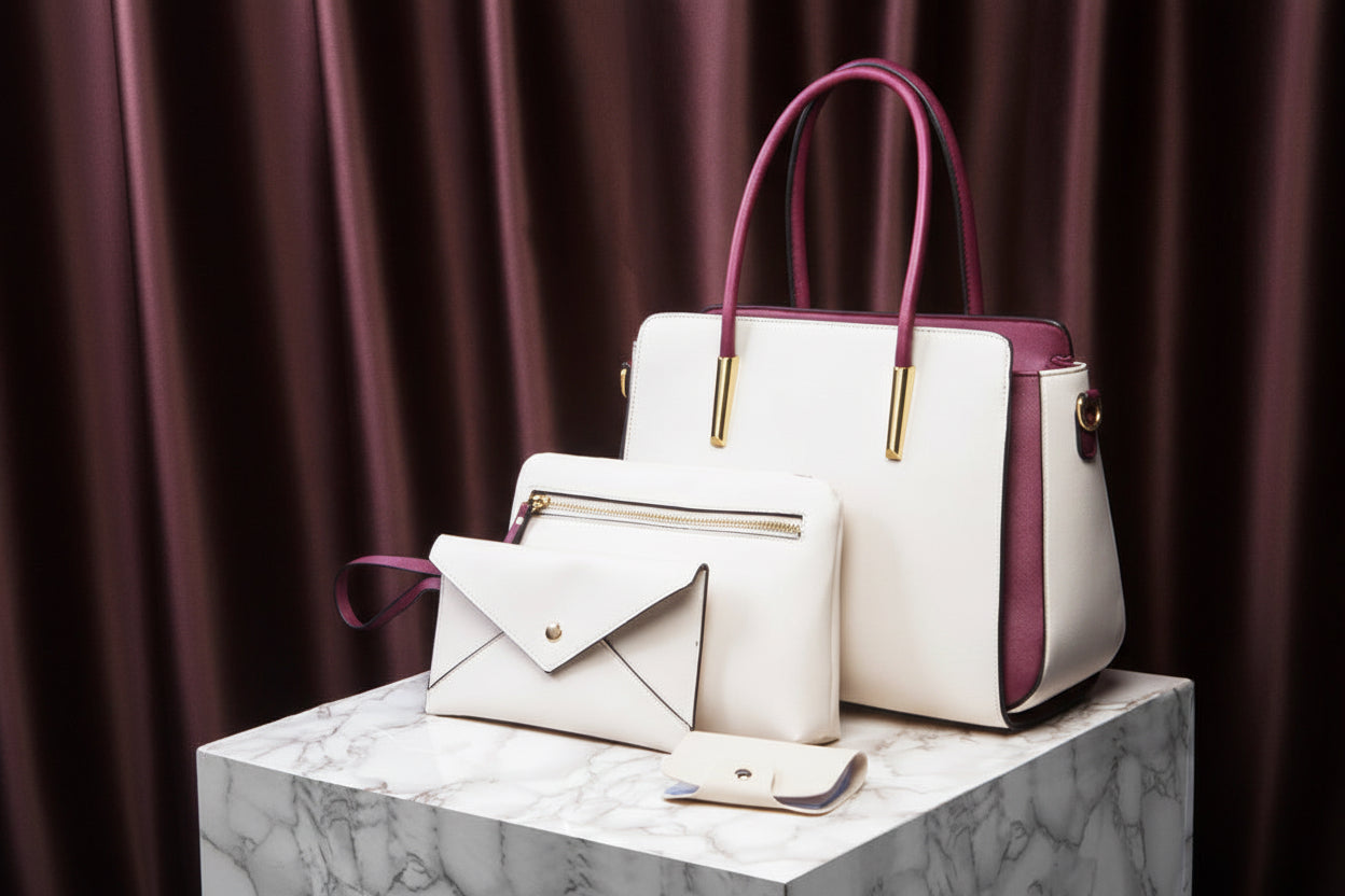 Women luxurious premium quality European Style Large Handbag