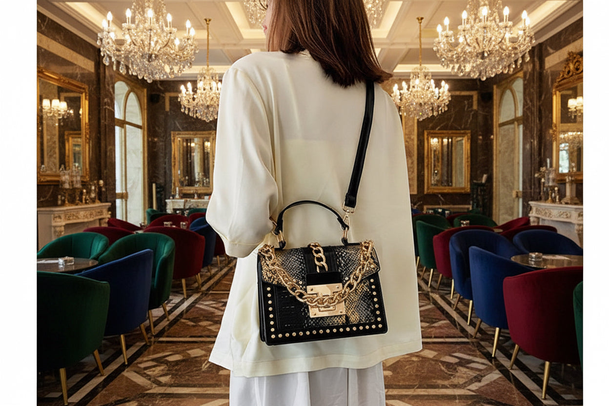 Fashion Alligator Women Shoulder Bags