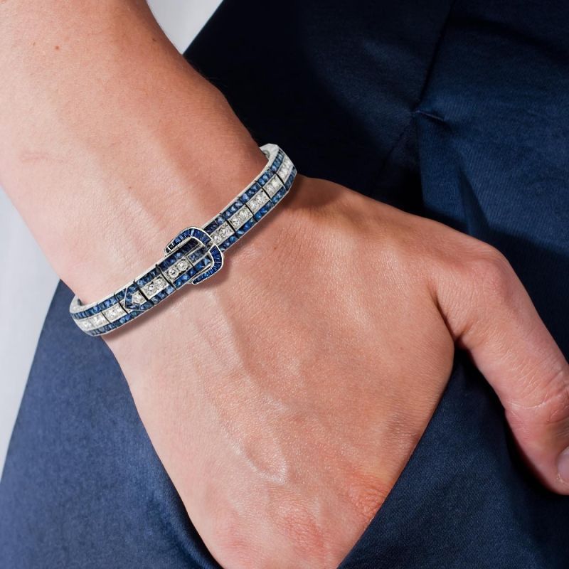 “Unleash Your Inner Rockstar with the High-Carbon Drill 925 Gold-Plated Bracelet!”