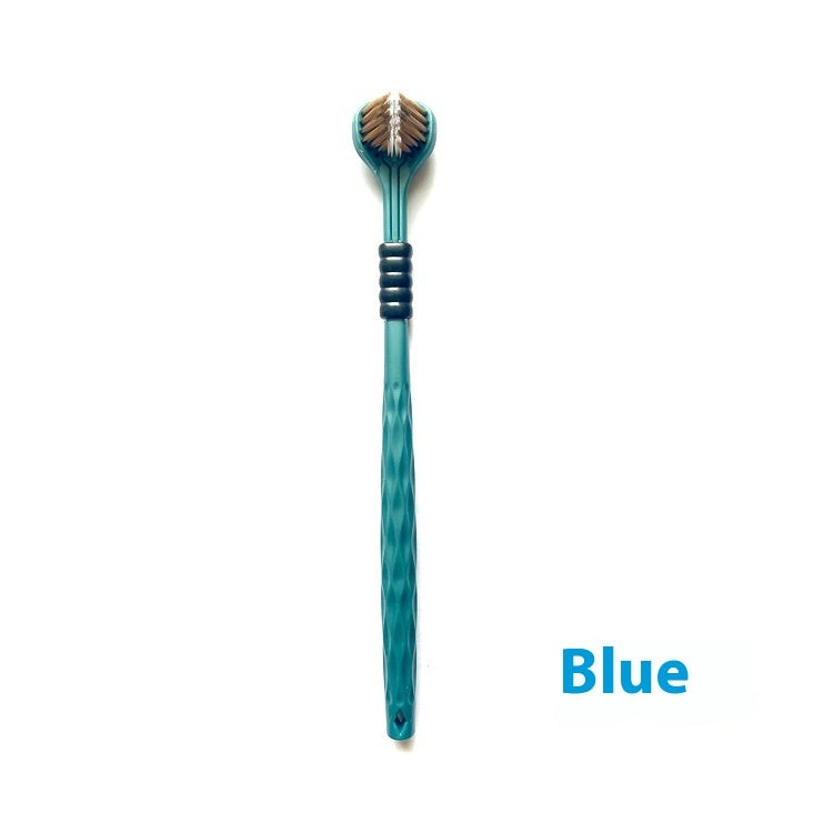 Three-sided Soft Fur Three-dimensional Toothbrush Scraping Tongue Coating 3D Manual