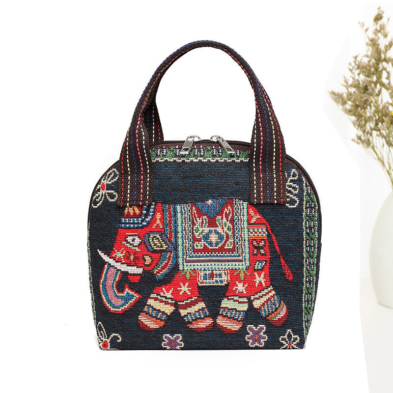 Womens luxurious premium quality Ethnic Style Tote Bag